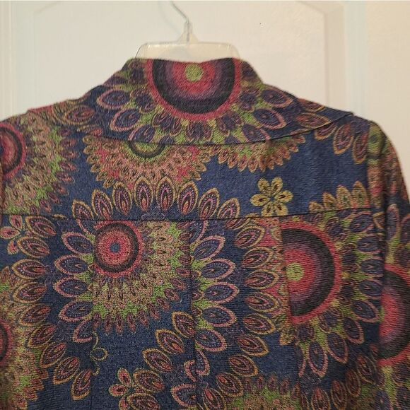 Pure Essence Floral Knit Boho Jacket - Picture 11 of 11